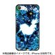 ghp7053-bk-w-ipse2 [iPhone SE（第2世代）/8/7 4.7インチ用 ガラスハイブリッドケース 幻想デザイン W クリスタルブルーアリス]