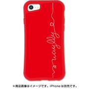 mkred-set-678-cal [iPhone SE（第2世代） 4.7インチ用 WAYLLY-MK ケース RED カリグラフィ]