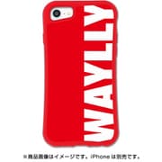 mkred-set-678-log [iPhone SE（第2世代） 4.7インチ用 WAYLLY-MK ケース RED ロゴ]