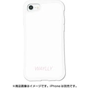 mkwht-set-678-pch [iPhone SE（第2世代） 4.7インチ用 WAYLLY-MK ケース WHITE ピーチ]