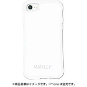 mkwht-set-678-grp [iPhone SE（第2世代） 4.7インチ用 WAYLLY-MK ケース WHITE グレープ]