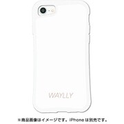 mkwht-set-678-chc [iPhone SE（第2世代） 4.7インチ用 WAYLLY-MK ケース WHITE チョコレート]