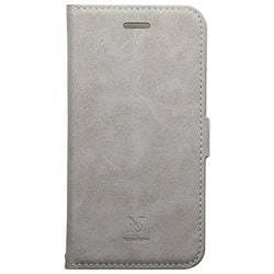 iP20SP-VS01 [iPhone SE（第2世代）/8/7/6s/6 4.7インチ用 手帳型ケース Style Natural グレー]