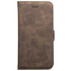 iP20SP-VS02 [iPhone SE（第2世代）/8/7/6s/6 4.7インチ用 手帳型ケース Style Natural ダークブラウン]
