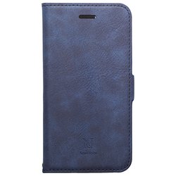 iP20SP-VS07 [iPhone SE（第2世代）/8/7/6s/6 4.7インチ用 手帳型ケース Style Natural ブルー]
