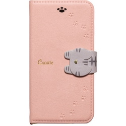 iP20SP-COT03 [iPhone SE（第2世代）/8/7/6s/6 4.7インチ用 手帳型ケース Cocotte ピンク/ベージュ]