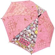 キャラクター 生地傘 53cm ジャンプ 長傘 ガールズ ツムツム ピンクツム 35115