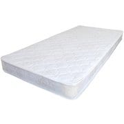 マットレス シングルサイズ（97×195×16.5cm） ボンネルコイル ポリエステル100％ 中国製 13.5kg ホワイト [MT-IS17BCW]