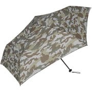 D-060256 [Wind R. カモフラージュ ミニ 55cm 手開き 折りたたみ傘 ユニセックス カーキ]