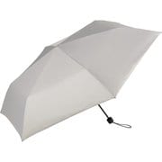 D-060401 [All Weather Light プレーンカラー ミニ 60cm 手開き 折りたたみ傘 ユニセックス グレー]