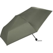 D-060401 [All Weather Light プレーンカラー ミニ 60cm 手開き 折りたたみ傘 ユニセックス カーキ]