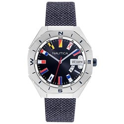 Nautica Loves The Ocean メンズ ナイロンバンド 腕時計 NAPLSS001
