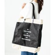 b2c ジュートピクニックバッグ 保冷バッグ付き ブラック irm012-002