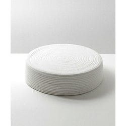 b2c コットンロープフロアクッション ホワイト cu001wh
