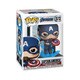 POP！ アベンジャーズ/エンドゲーム キャプテン・アメリカ 割れたシールド&ムジョルニア版 [塗装済み完成品フィギュア]