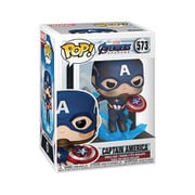 POP！ アベンジャーズ/エンドゲーム キャプテン・アメリカ 割れたシールド&ムジョルニア版 [塗装済み完成品フィギュア]