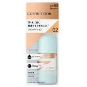COFFRET D'OR（コフレドール） 限定 クリアWPリクイドUV n 02 標準的な肌の色 [リキッドファンデーション]
