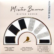 ネイルシール MB-115 Mister Bower(ミスターバウアー) #115 ウィズブラック