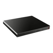 ラクみる Android搭載テレビ向け ポータブルDVDドライブ ブラック DPV-PLAU2-BKA