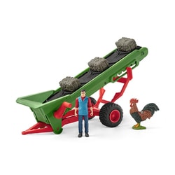 42377 [Farm World 干し草コンベアと農夫]