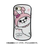 MSY-01A [iPhone SE（第2世代）/8/7/6s/6 4.7インチ用 ハイブリッドガラスケース ヨッシースタンプ うさぎさん]
