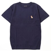 MameshibA Tシャツ（まめしば）ユニセックス ネイビー M
