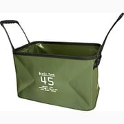 SLW186 HANG STOCK DRAIN 35L OLIVE [スロウワー SLOWER アウトドア 収納ケース 折りたたみ 防水 バケツ バッグ 35リットル]