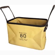SLW187 HANG STOCK DRAIN 35L SAND [スロウワー SLOWER アウトドア 収納ケース 折りたたみ 防水 バケツ バッグ 35リットル]