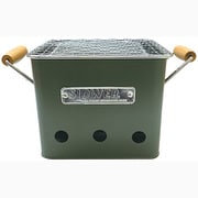 SLW196 BBQ STOVE ALTA S OLIVE [スロウワー SLOWER バーベキュー コンロ 卓上 焚き火台 コンパクト タイプ S 1人～2人用]