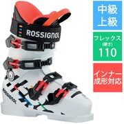 HERO WORLD CUP 110 SC RBJ9010 WHITE 21cm [20-21モデル スキーブーツ 中級・上級]