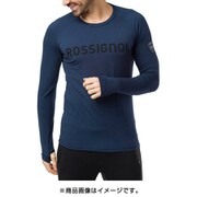 LIFETECH TEE LS 715 RLIMY02 DARK NAVY XSサイズ [スキーウェア カットソー ユニセックス]