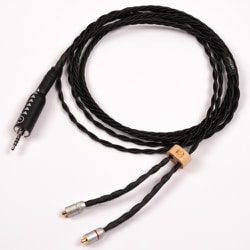 イヤホン用リケーブル YATONO-Rh2+ 4極 2.5mm プラグ MMCX 1.2m YATN2V425MX