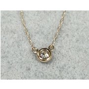 K18PG DNC ネックレス 0.1ct A-PN023-10VP