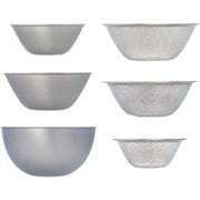 ステンレスボール&パンチングストレーナー（16.19.23） 6pcs