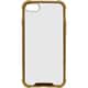 OWL-CVIC4709-GO [iPhone SE（第3世代）/SE（第2世代）/8/7 4.7インチ用 ハイブリットケース 耐衝撃 ストラップホール付き ワイヤレス充電可 ゴールド]