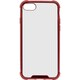 OWL-CVIC4709-RE [iPhone SE（第3世代）/SE（第2世代）/8/7 4.7インチ用 ハイブリットケース 耐衝撃 ストラップホール付き ワイヤレス充電可 レッド]