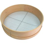 木製丸とおし （フルイ） 平織目 35cm