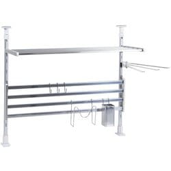 キッチンラック つっぱり棚2段 60cm TP2-60K