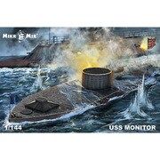 MKR144-028 USS モニター [1/144スケール プラモデル]