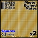 GSWD-10102 エッチングメッシュプレート 0.5mm正方形 小 [エッチングパーツ]