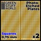 GSWD-10103 エッチングメッシュプレート 0.75mm正方形 中 [エッチングパーツ]