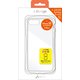 AC-P20-KZ WH [iPhone SE（第2世代）/8/7 4.7インチ用 耐衝撃 カラフル 光沢クリア バックカバーケース ホワイト]