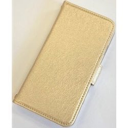 AC-P20-SHY2 SG [iPhone SE（第2世代）/8/7 4.7インチ用 シャイニー手帳ケース シャンパンゴールド]