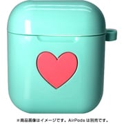 AirPods 用  ハートケース ミント AC-562
