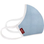 マスク Lサイズ ライトブルー MEO Lite（ミオライト） 1枚入（フィルター2枚付属）