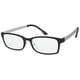 Reading Glasses Collection スタンダードシリーズ メンズ UN37-PN ブラックマット/グレーマット ＋3.0