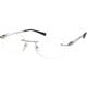 Reading Glasses Collection スタンダードシリーズ メンズ UN50-PN グレー ＋1.5
