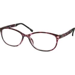 Reading Glasses Collection スタンダードシリーズ レディース UN53-PN バイオレットデミ ＋1.5