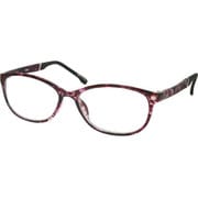 Reading Glasses Collection スタンダードシリーズ レディース UN53-PN バイオレットデミ +2.5