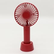 ストラップ付 2WAY Handy Fan レッド HCF20-03DL RD